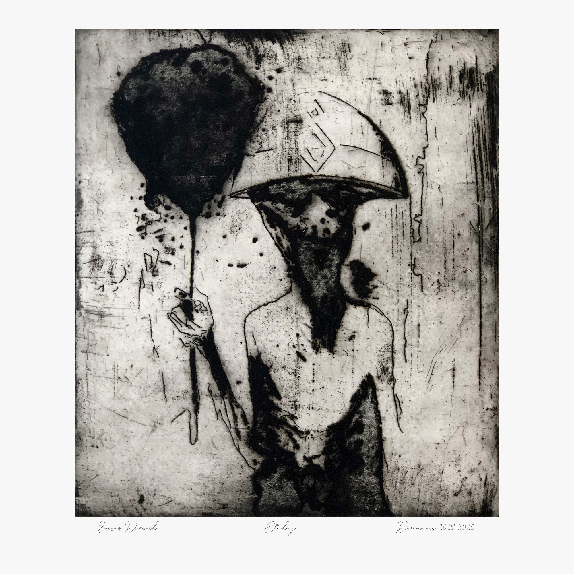 Original Etching Print on Fine Art Paper, 2019